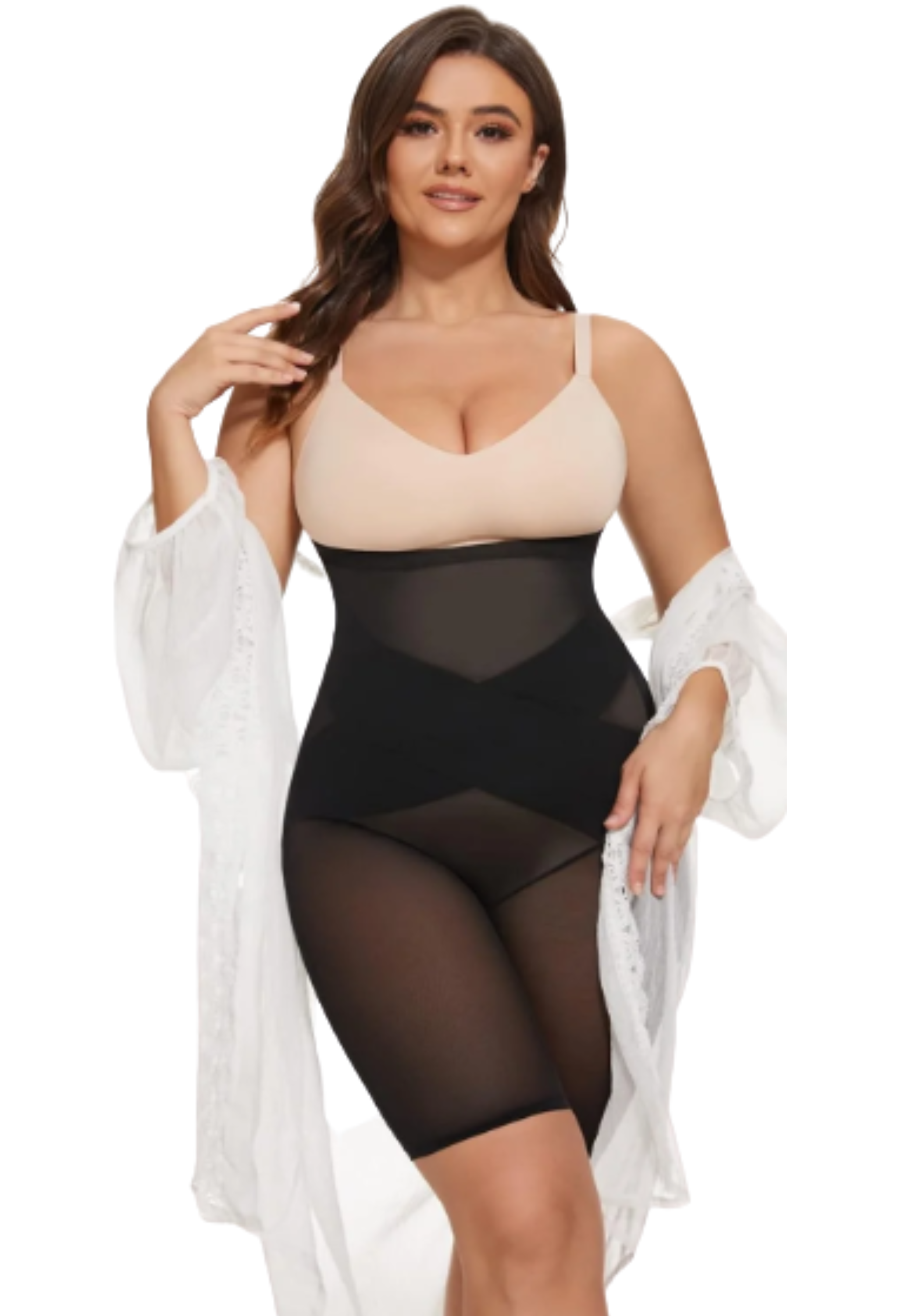 Cross Compression Abs Shaping Pants Booty High Waisted Shaper For Women Mage Control