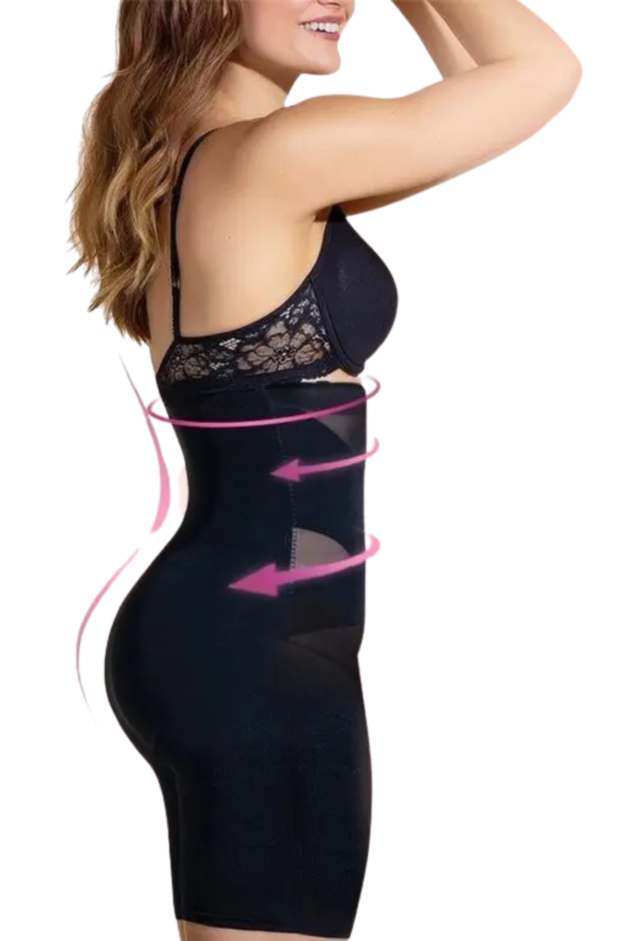 Cross Compression Abs Shaping Pants Booty High Waisted Shaper For Women Mage Control